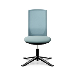 Siège de conférence HAG Futu Mesh Communication 1102-S (Bleu, Nouveau, sans accoudoirs)