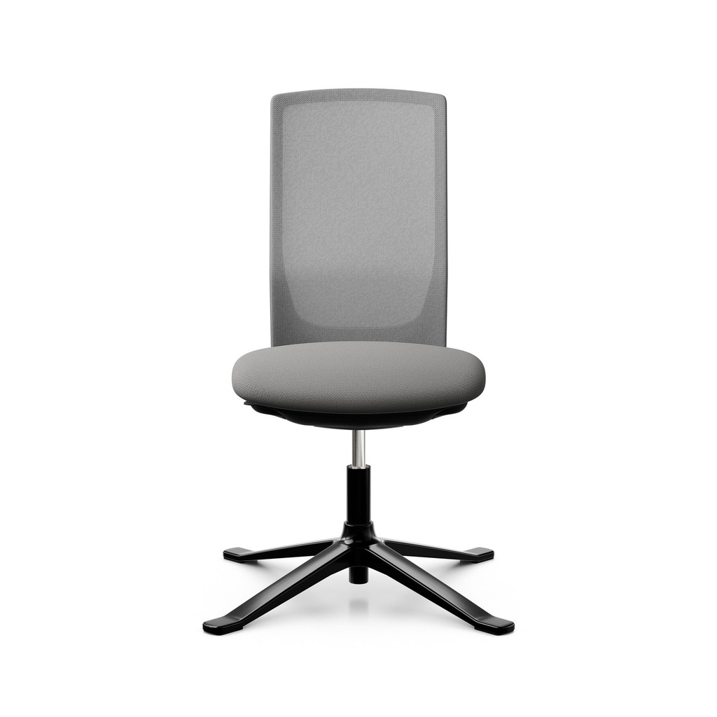 Konferenzstuhl HAG Futu Mesh Communication 1102-S (Neu, Grau, ohne Armlehnen)