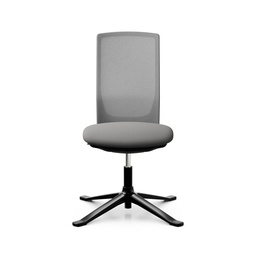 Konferenzstuhl HAG Futu Mesh Communication 1102-S (Neu, Grau, ohne Armlehnen)