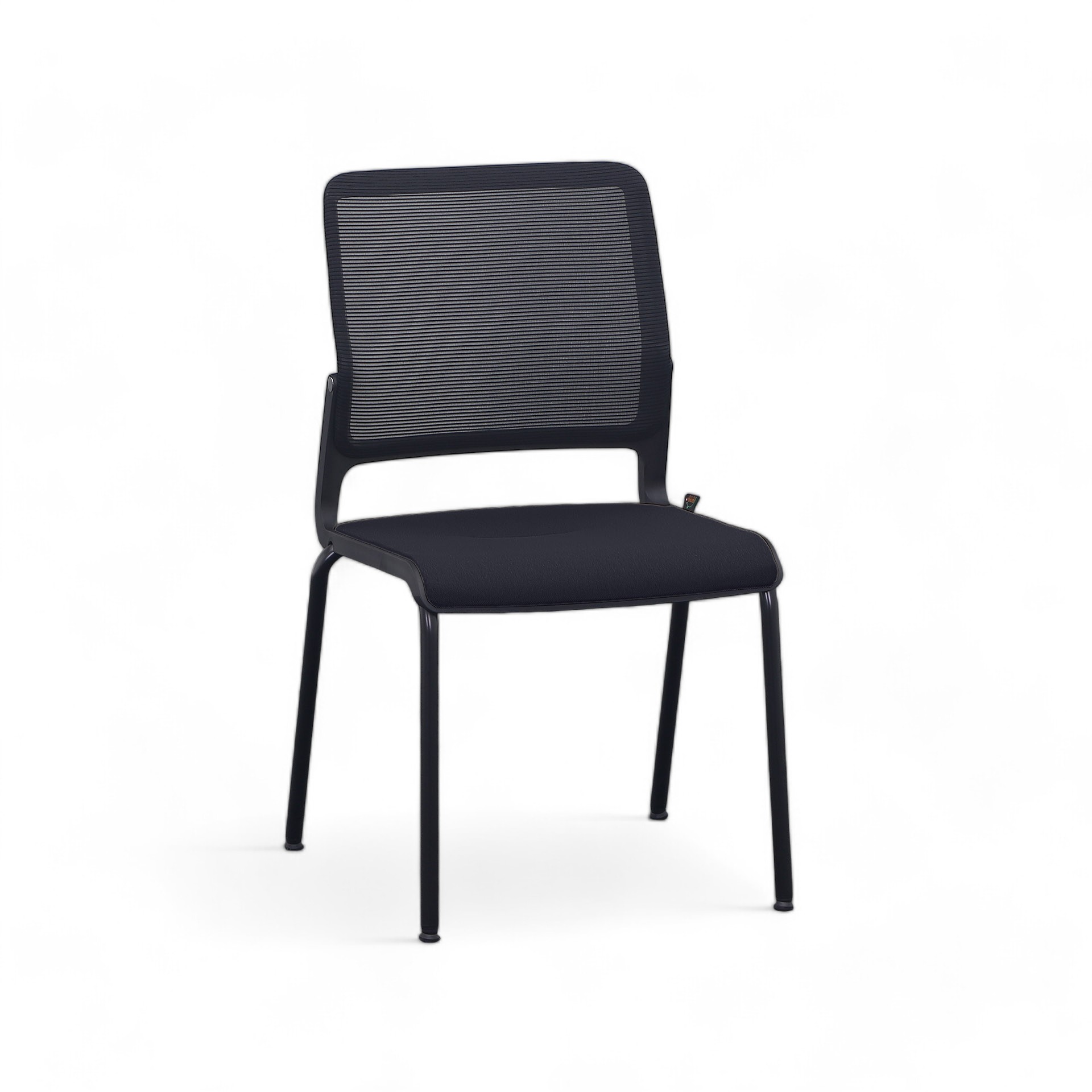 Image of Besucherstuhl Sitag SitagXilium Mesh Schwarz ohne Armlehnen, Neu – Perfekt für Büro und Empfang