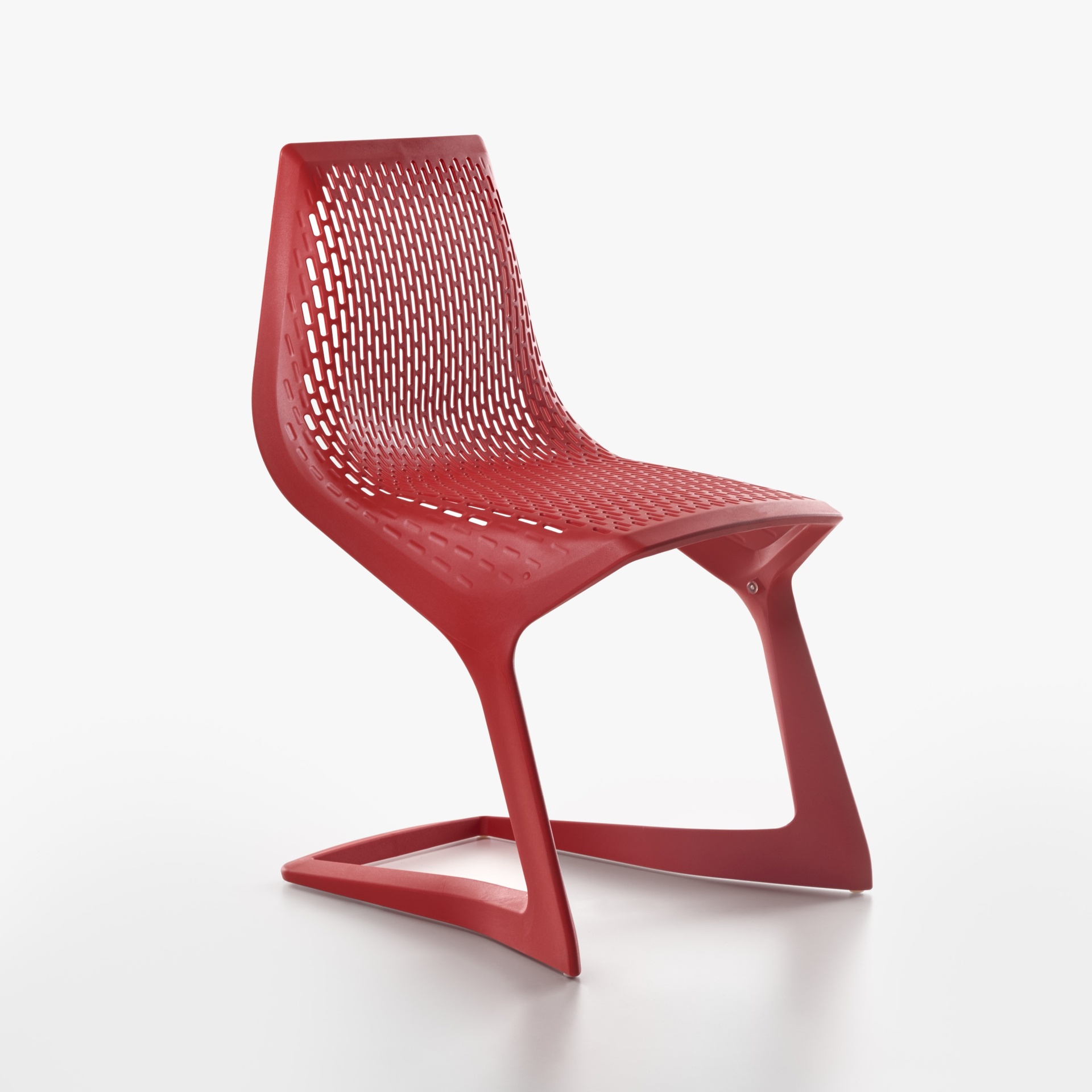 Image of Plank Myto Chair Rot ohne Armlehnen, Neu - Perfekt für komfortables Sitzen
