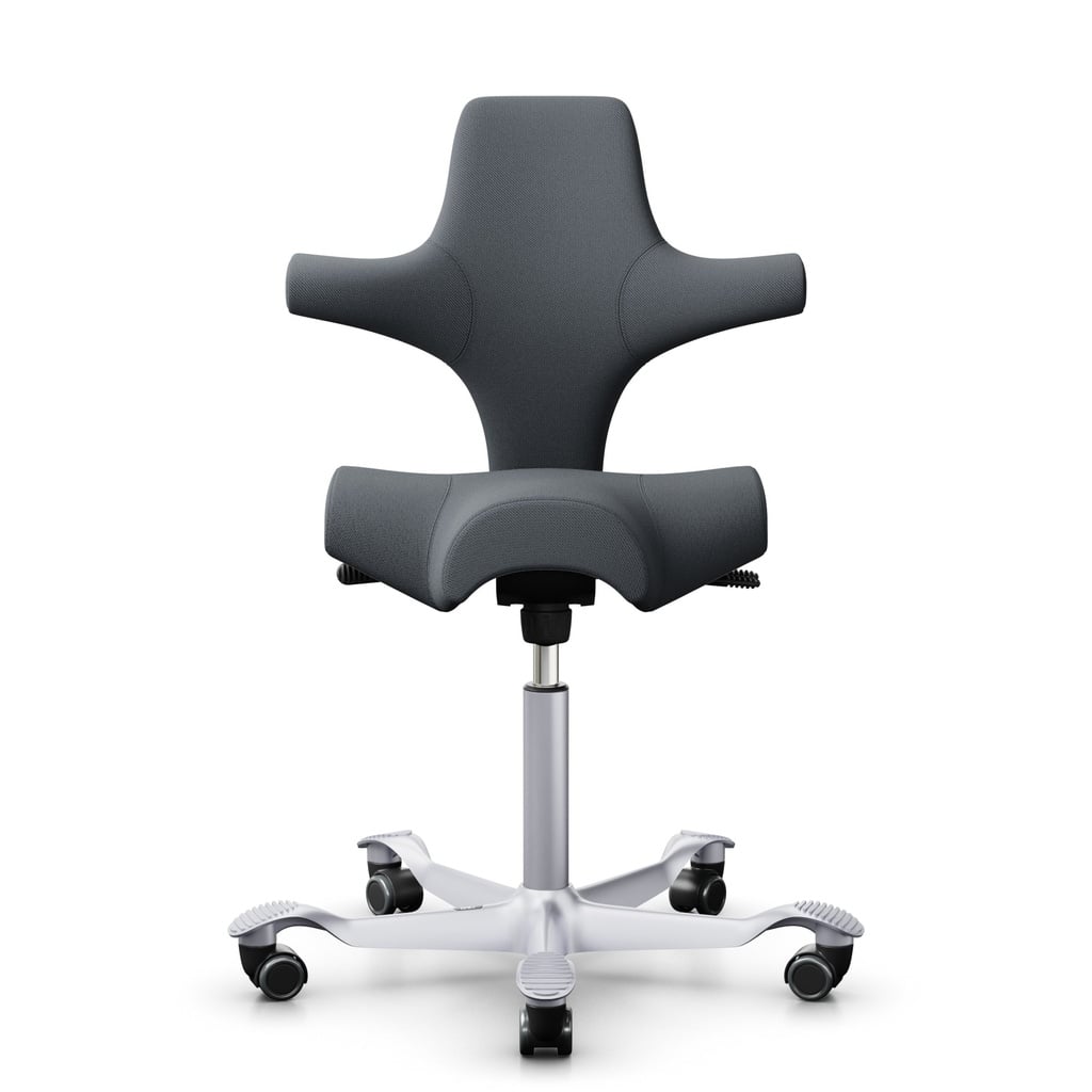 Sattelstuhl HAG Capisco 8106 (Grau, Neu, Silbergrau)
