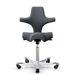 Sattelstuhl HAG Capisco 8106 (Grau, Neu, Silbergrau)