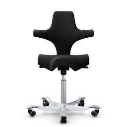 Saddle chair HAG Capisco 8106 (Black, New, Silver gray)