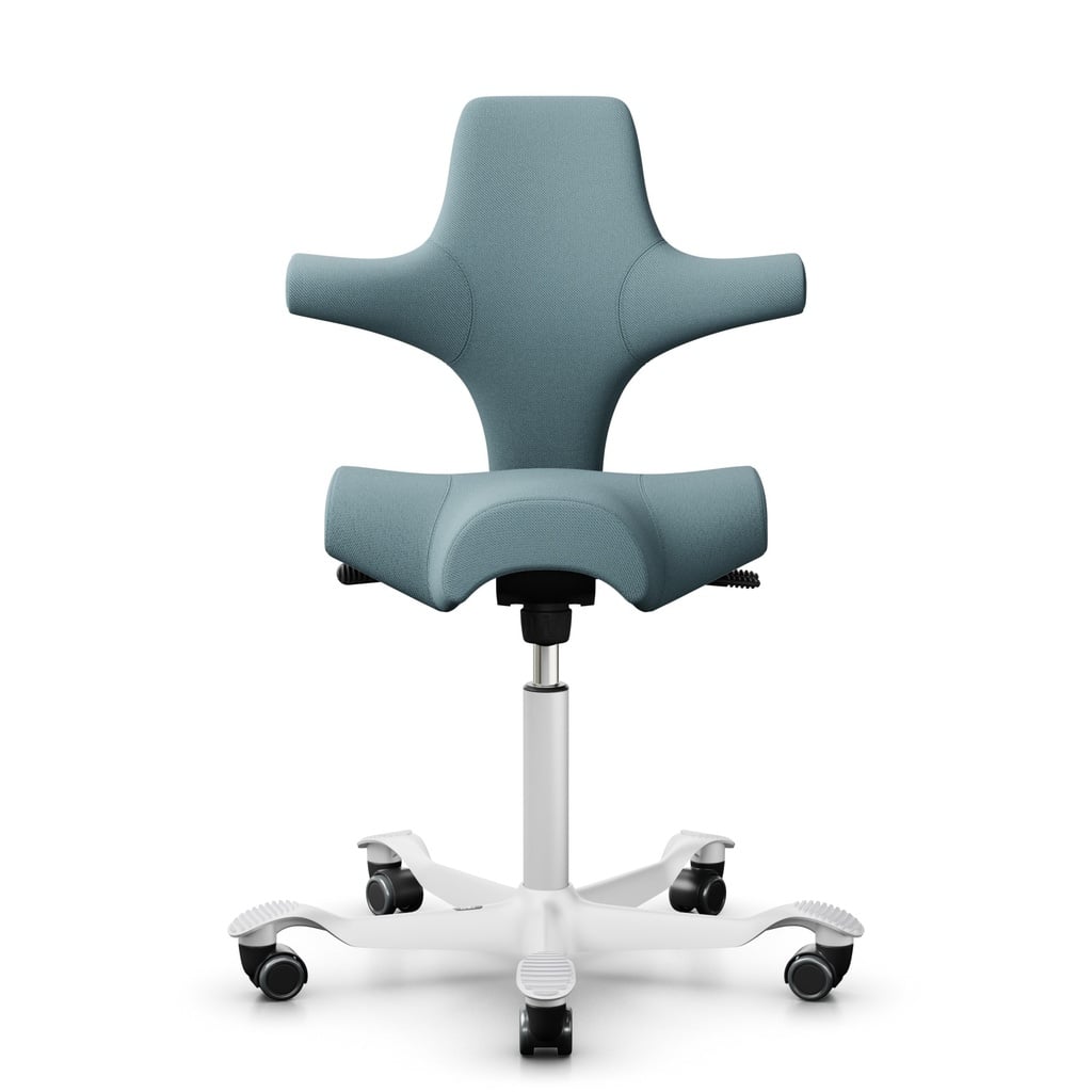 Sattelstuhl HAG Capisco 8106 (Hellblau, Neu, Weiss)