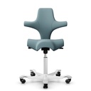 Sattelstuhl HAG Capisco 8106 (Hellblau, Neu, Weiss)