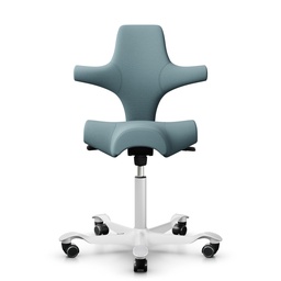 Sattelstuhl HAG Capisco 8106 (Hellblau, Neu, Weiss)