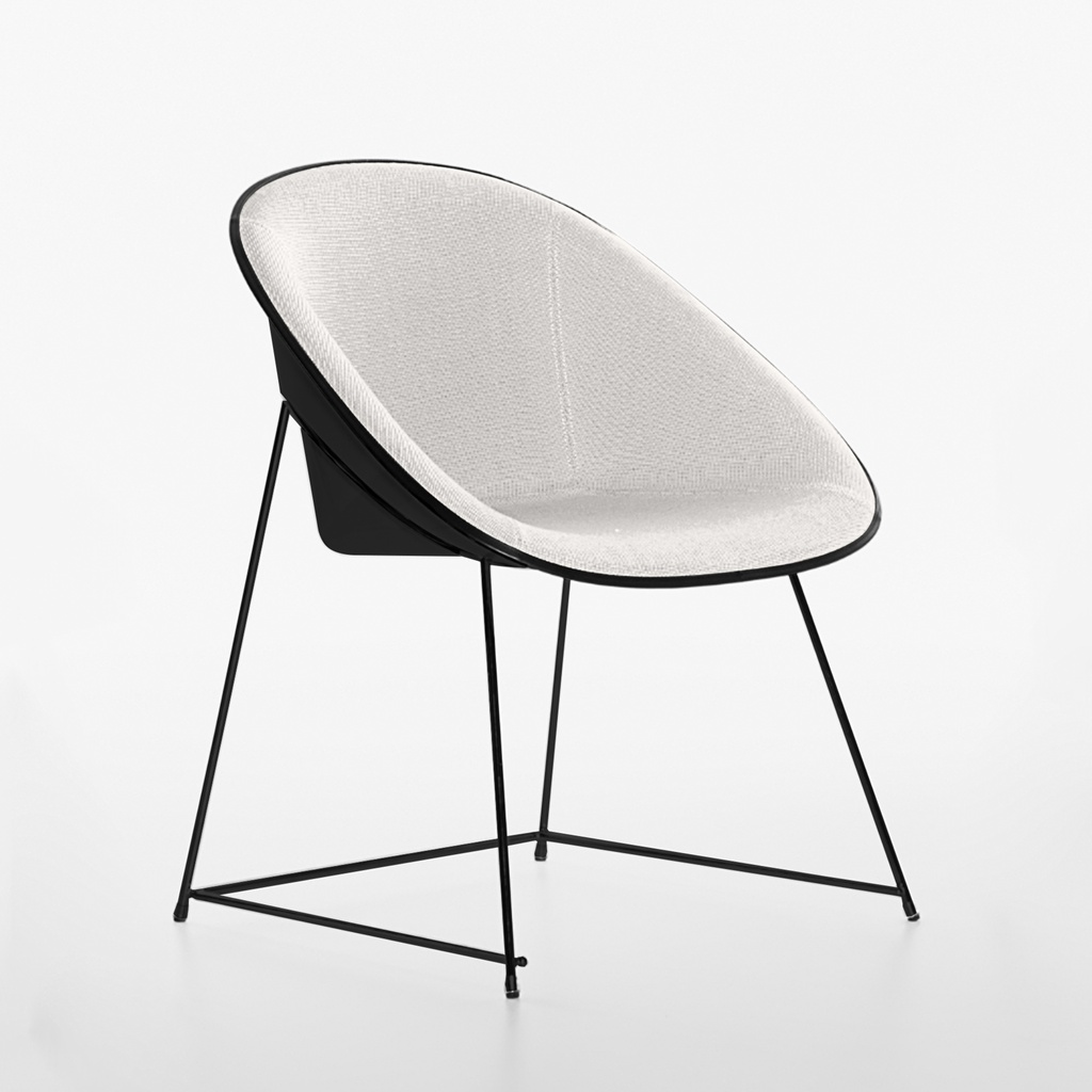 Chaises de conférence Plank Cup (Nouveau, Blanc, Noir)