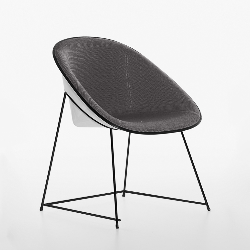 Chaises de conférence Plank Cup (Anthracite, Nouveau, Blanc)