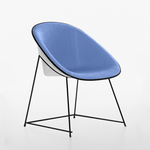 Konferenzstühle Plank Cup (Neu, Blau, Weiss)