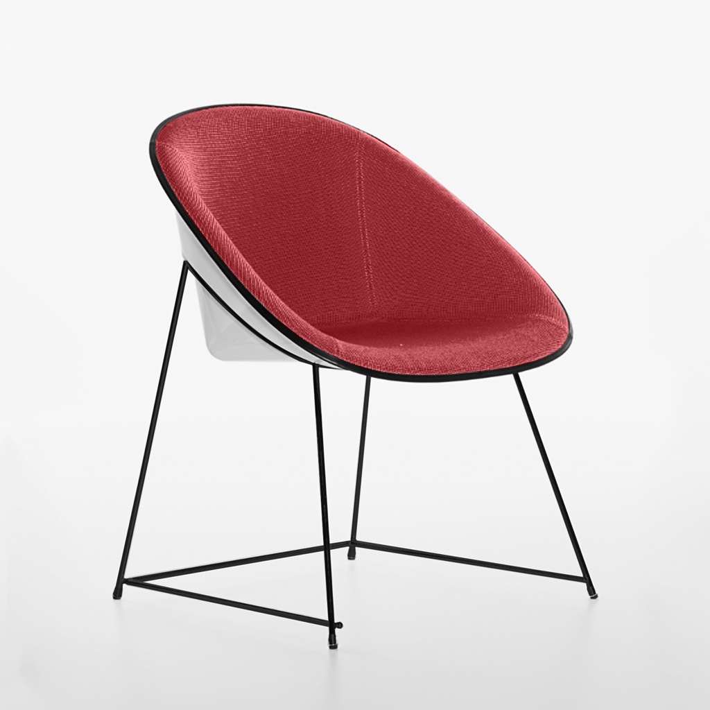 Chaises de conférence Plank Cup (Rouge, Nouveau, Blanc)