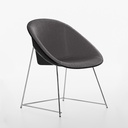 Chaises de conférence Plank Cup (Nouveau, Anthracite, Noir)