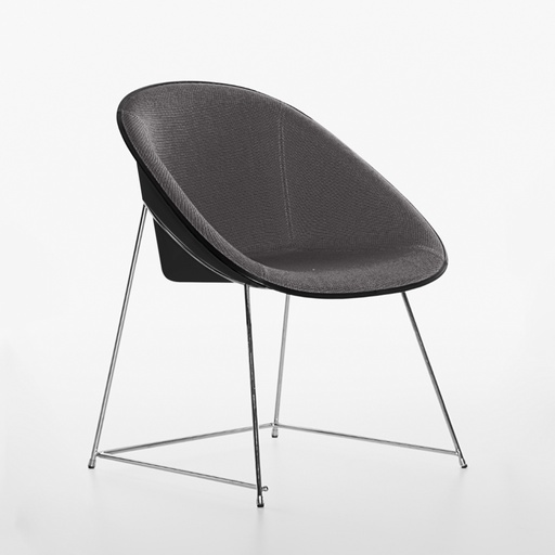 Chaises de conférence Plank Cup (Nouveau, Anthracite, Noir)