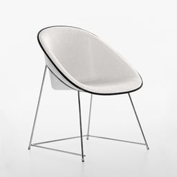 Chaises de conférence Plank Cup (Blanc, Nouveau, Blanc)