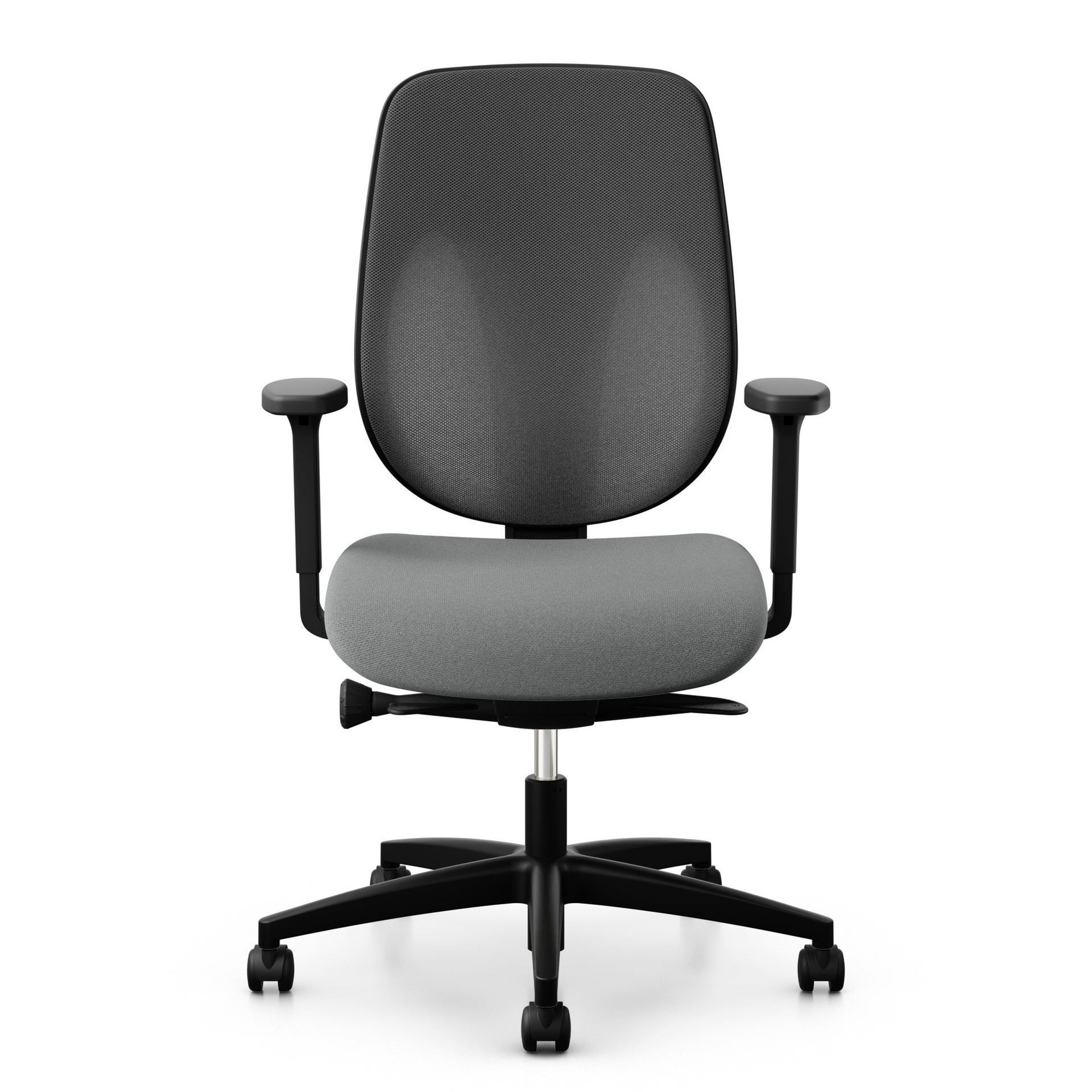 Image of Drehstuhl Giroflex 353-4029 mit 2D Armlehnen, Grau/Schwarz, Neu, Ergonomischer Stuhl - ideal für flexibles Arbeiten
