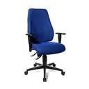 Sedia girevole da ufficio Topstar Lady Sitness (Blu, Nuovo, con braccioli 3D)