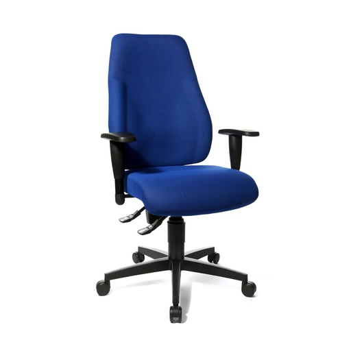 Sedia girevole da ufficio Topstar Lady Sitness (Blu, Nuovo, con braccioli 3D)