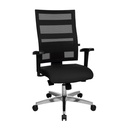 Bürostuhl Topstar X-Pander (Schwarz, Neu, Teppichrollen)