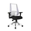 Bürodrehstuhl Topstar Lady Sitness Deluxe (Weiss, Neu, mit 2D Armlehnen)