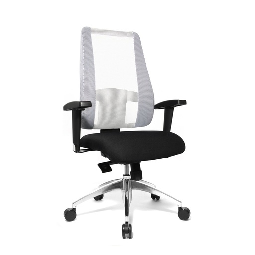 Bürodrehstuhl Topstar Lady Sitness Deluxe (Weiss, Neu, mit 2D Armlehnen)