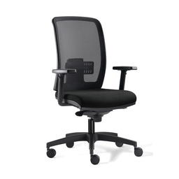 Bürostuhl Milani Cometa Mesh (Neu, Schwarz)